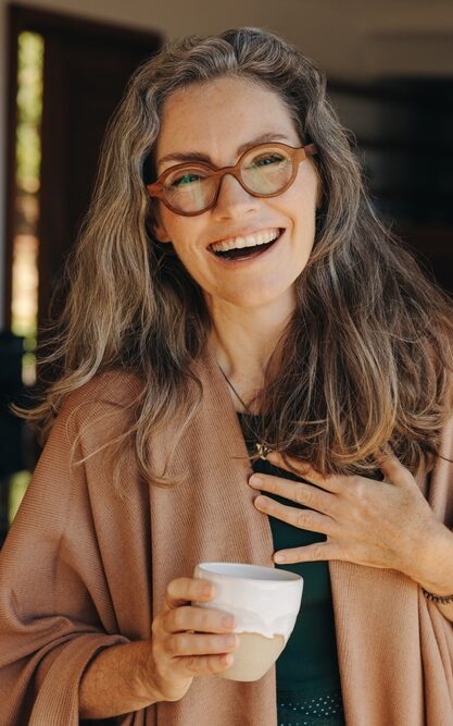 Happy dental patient smiling after treatment at Elara Smiles Spring TX